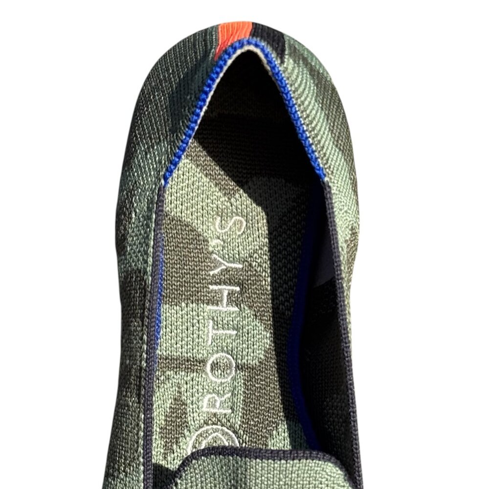 Rothy’s The Loafer Flats– Olive Camo, Size 6 - Picture 4 of 8